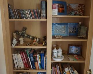 Books, CDs, decor