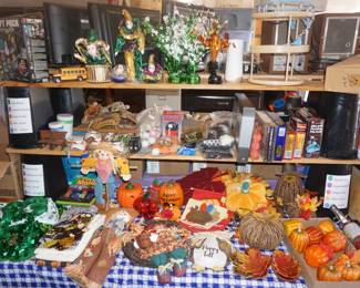 fall and St. Paddys decor