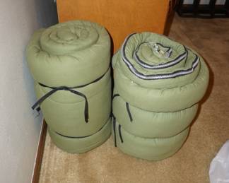 sleeping bags