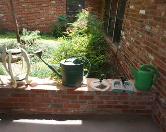 watering cans