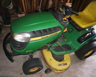 John Deere D130 mower