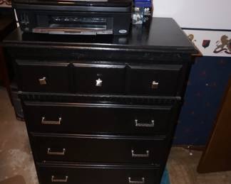 printer, small chest
