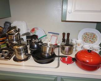 pots and pans, 