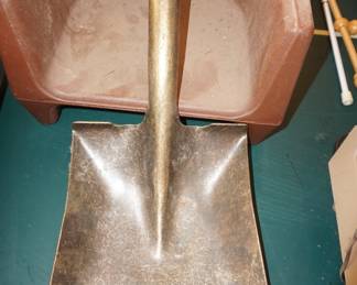 brass shovel