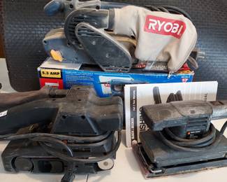 Ryobi and Craftsman sanders