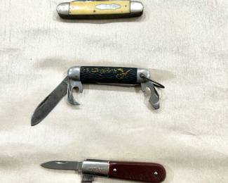 Camillus Cutlery Co, Sabre Japan , Barlow.