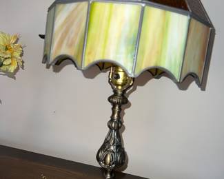 Slag Glass lamp