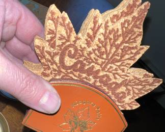 Canadian bar coasters