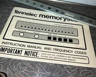 Tennelec Memoryscan Booklet