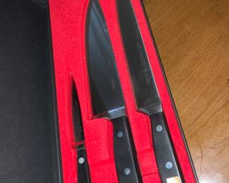 Wusthof knife set NIB 