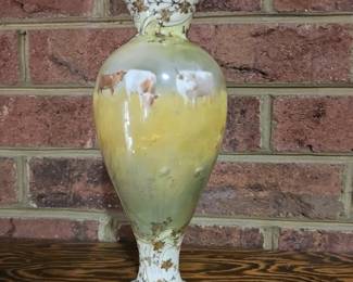 Doulton Burslem vase.  Beautiful hand painted scene of cows