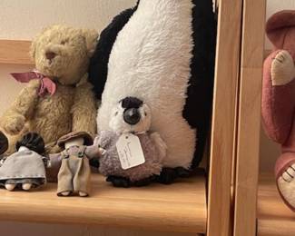 Contemporary plush and bears