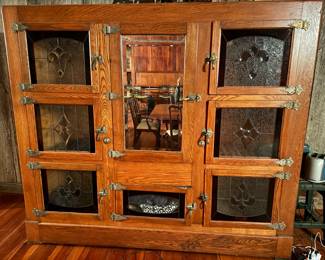 Antique icebox
