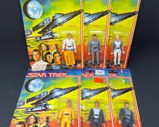 1979 Star Trek TMP MEGO 3.75" Action Figure - Set of 6 - SEALED
