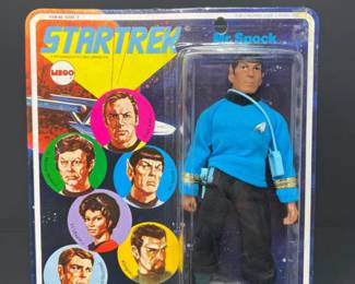 1974 Star Trek MEGO Mr. Spock Action Figure - SEALED