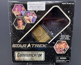 2007 Star Trek Original Series Communicator - Art Asylum - Open/Unused