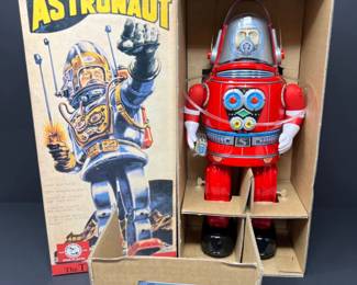 1993 Osaka Tin Toy - The Tin Age Astronaut Robot - Limited Edition