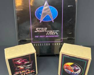 	Star Trek Series 1 & 2 and Star Trek The Next Generation Trading Cards