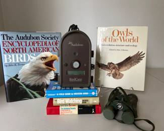 Birding - Books, Audubon Bird Cam, & Coleman Ranging Binoculars