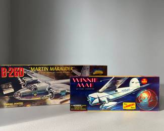 Vintage Aurora Martin B-26D Marauder WW2 Bomber Kit + Winnie Mae