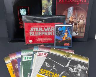Vintage Star Wars Fan Club Ephemera, Bantha Tracks Newsletter & More