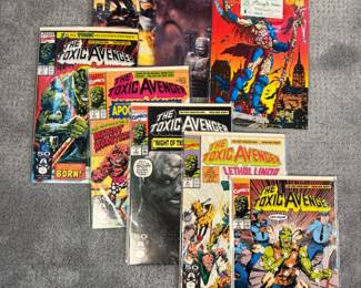 Vintage Toxic Avenger, Robocop & Predator Comics - Marvel & Dark Horse Comics