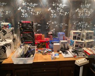 Hair salon equipment.