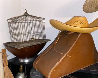 Bird cage- hat box