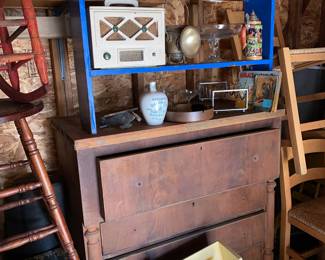 Empire style chest of drawers