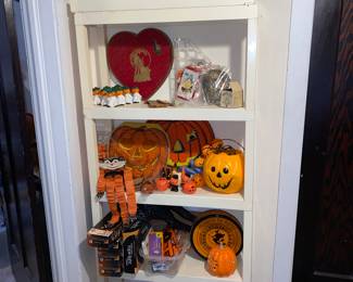 Vtg. Halloween decor
