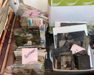 Various photos and tin types