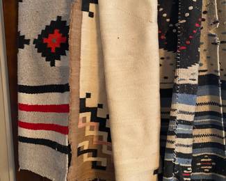 Native American woven rugs