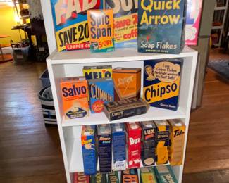 Washing detergent powder boxes -many sealed and full