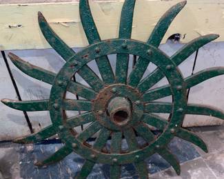 Antique farm implement