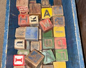 Children’s toy blocks