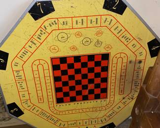 Children’s game board folding table