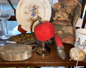 Antique pin cushions