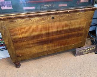 Large antique blanket chest 
