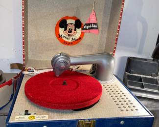 NOS Mickey Mouse record player 