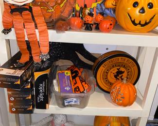 Vtg. Halloween decor