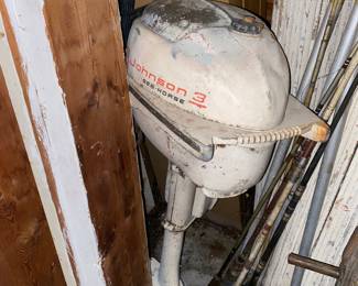 Johnson Sea Horse boat motor 