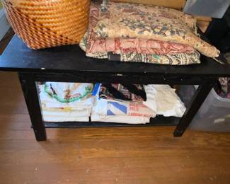 Vtg. Linen and fabric 