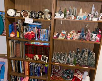 Clocks, Christmas, and books 