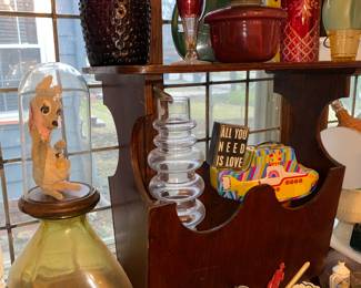 Vtg. Glass in all shapes and sizes 