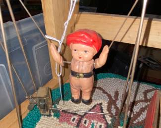 Wind up child acrobat