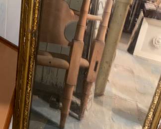 Large Vtg. Mirror