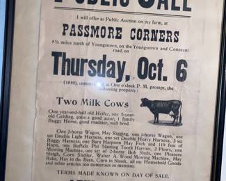 Public farm sale pamphlet 