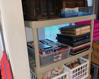 Tramp art boxes, 100s of records!