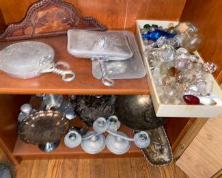 Aluminum ware , silver plate