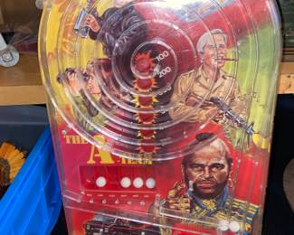 The A Team toy pinball game
